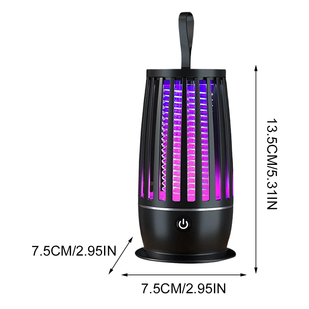 BuzzAway™ USB Rechargeable Electric Mosquito Swatter & Fly Trap with Night Light