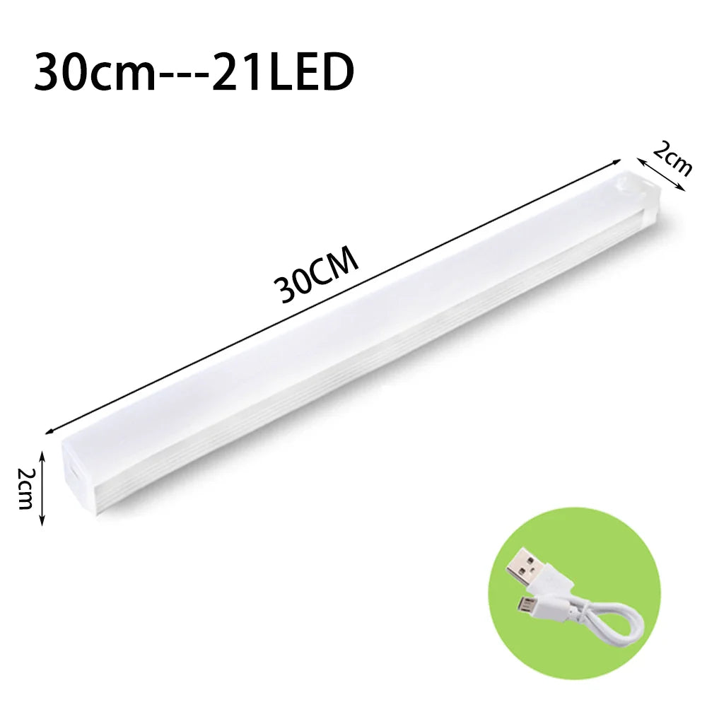 GlowStep™ Rechargeable Motion Sensor LED Light – Wireless Backlight for Cabinets, Stairs & More