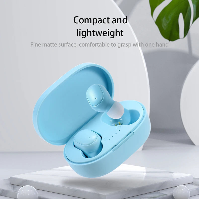 A6S TWS Bluetooth Wireless Earphones – Sport Stereo Headphones for Xiaomi, Huawei, iPhone – True Wireless Earbuds