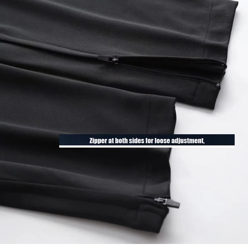 Men’s Performance Jogger Pants – Zipper Pockets, Lightweight, Athletic Fit