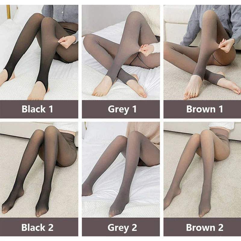 CozySkin™ Fleece-Lined Thermal Leggings – Winter Warm & Stylish