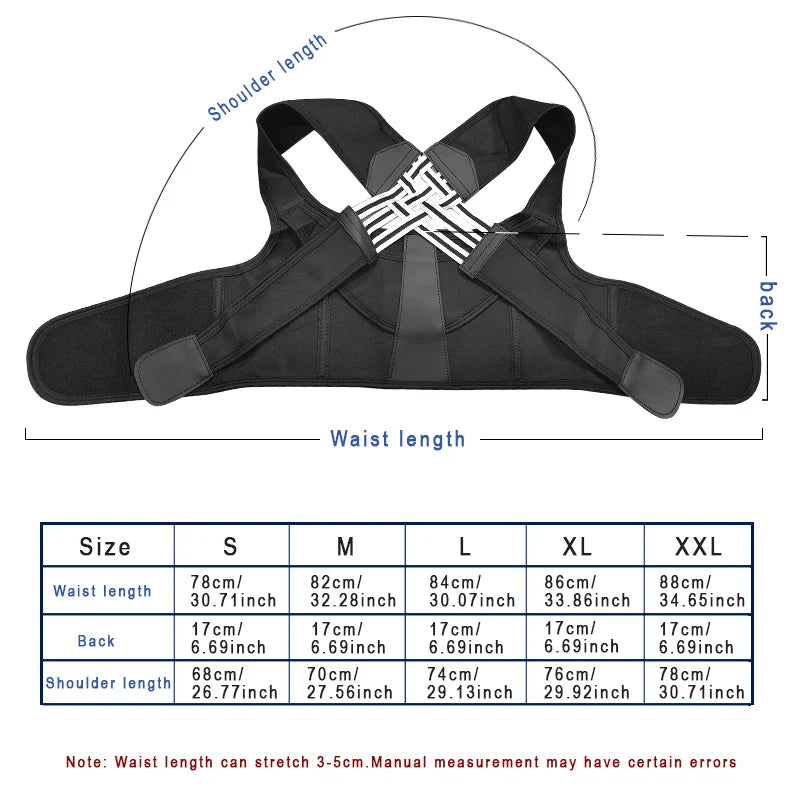 Smart Posture Corrector – Sit Straighter, Feel Better