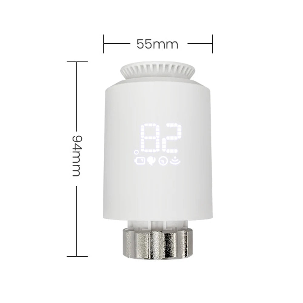 Tuya Smart ZigBee 3.0 Thermostatic Radiator Valve – Temperature Controller for Alexa & Google Home