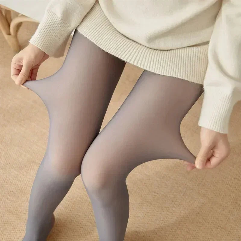 CozySkin™ Fleece-Lined Thermal Leggings – Winter Warm & Stylish