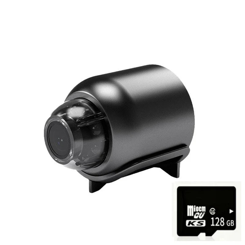 X5 Mini HD 1080P WiFi Camera – Compact Smart Security Cam with Loop Recording for Home & Outdoor Use