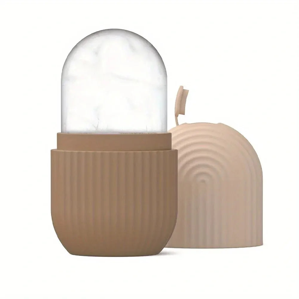 Silicone Ice Face Roller – Reusable Beauty Ice Ball for Contouring, Puffiness & Acne Relief