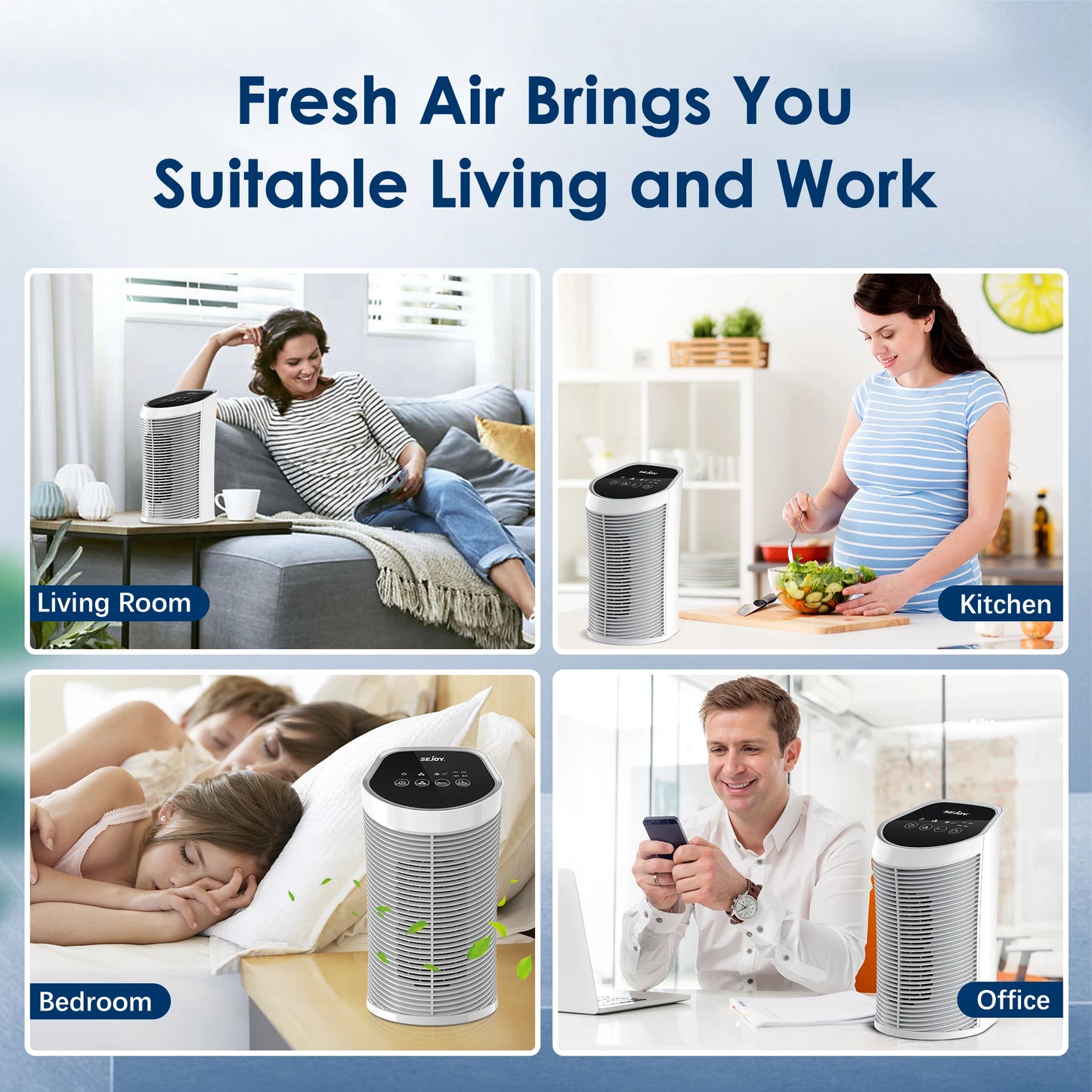 Mini HEPA Air Purifier – Clean Air Anywhere