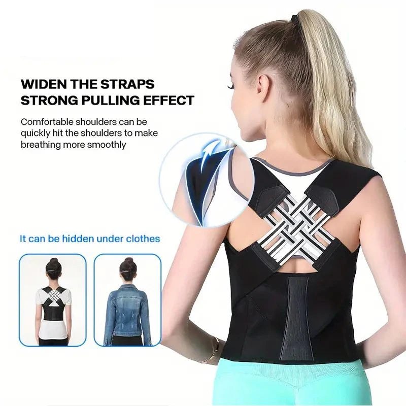 Smart Posture Corrector – Sit Straighter, Feel Better