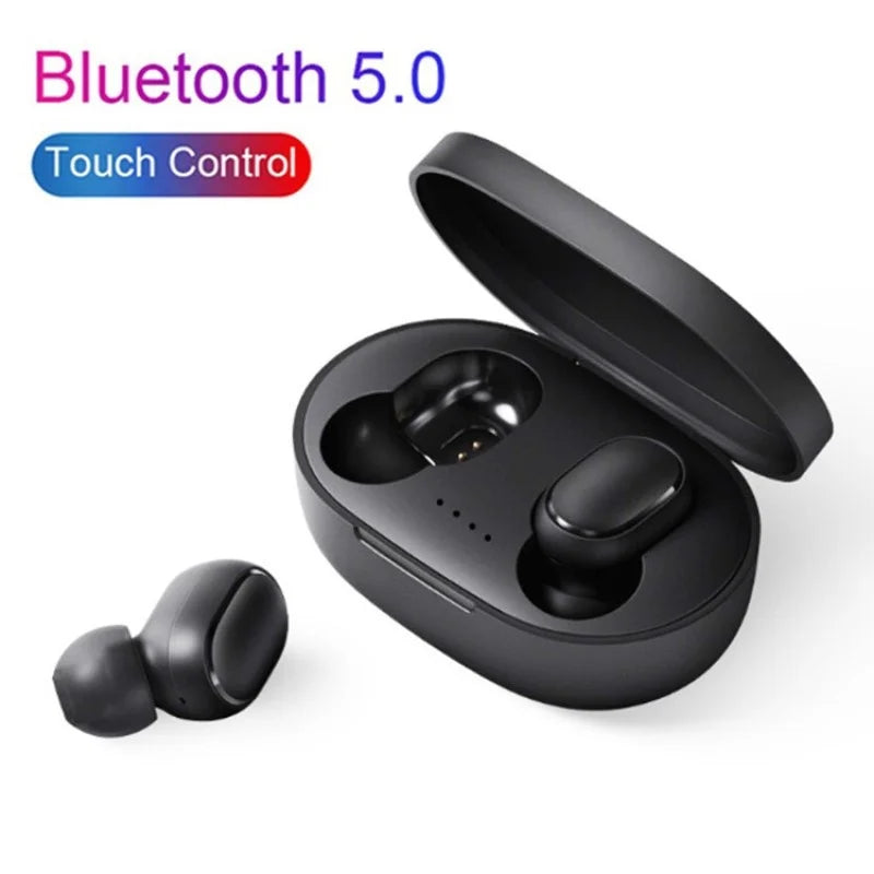 A6S TWS Bluetooth Wireless Earphones – Sport Stereo Headphones for Xiaomi, Huawei, iPhone – True Wireless Earbuds