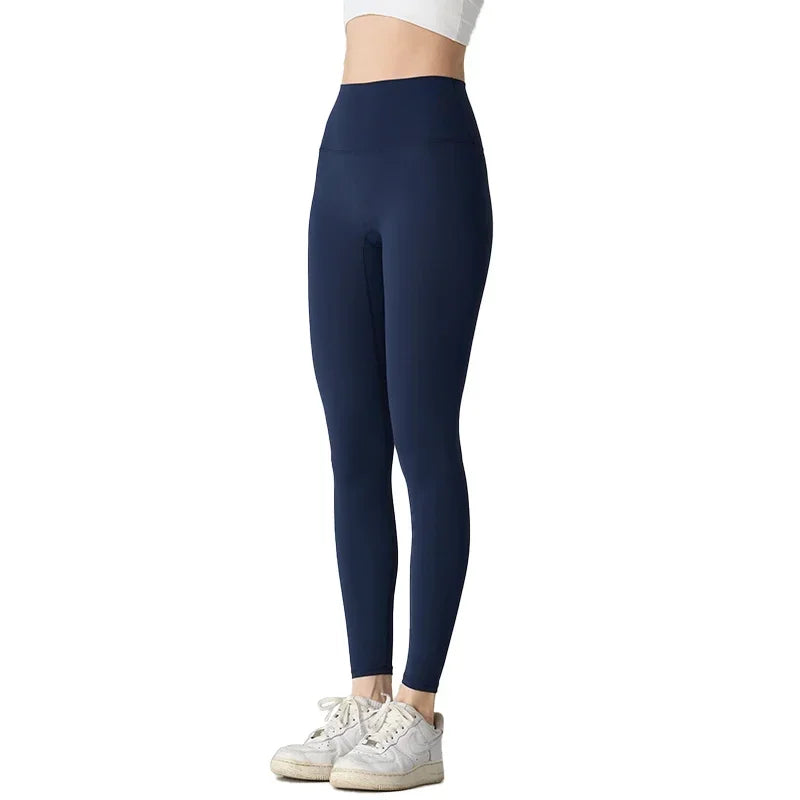 High-Waist Summer Yoga Leggings – Breathable, Quick-Dry Gym & Fitness Pants for Women