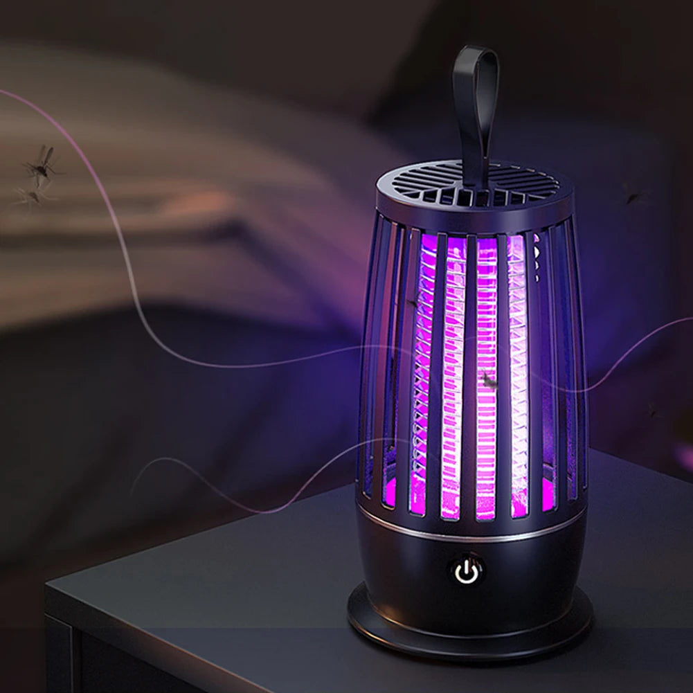 BuzzAway™ USB Rechargeable Electric Mosquito Swatter & Fly Trap with Night Light