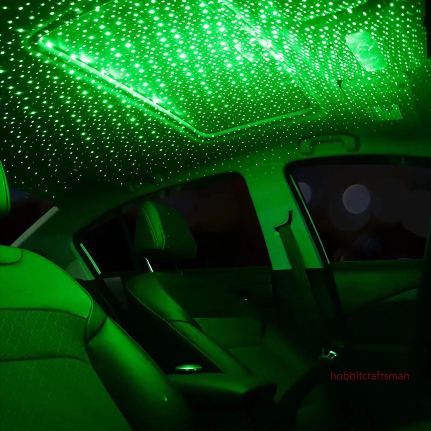 Mini LED Galaxy Projector β USB Star Night Light for Cars & Rooms