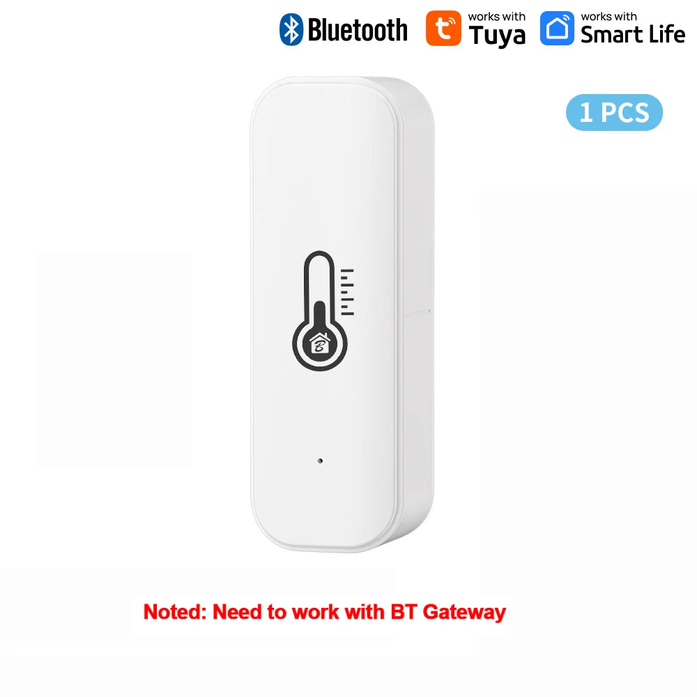 Smart Bluetooth Temperature & Humidity Sensor – Tuya App Compatible