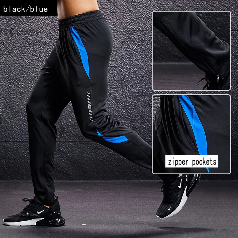 Men’s Performance Jogger Pants – Zipper Pockets, Lightweight, Athletic Fit