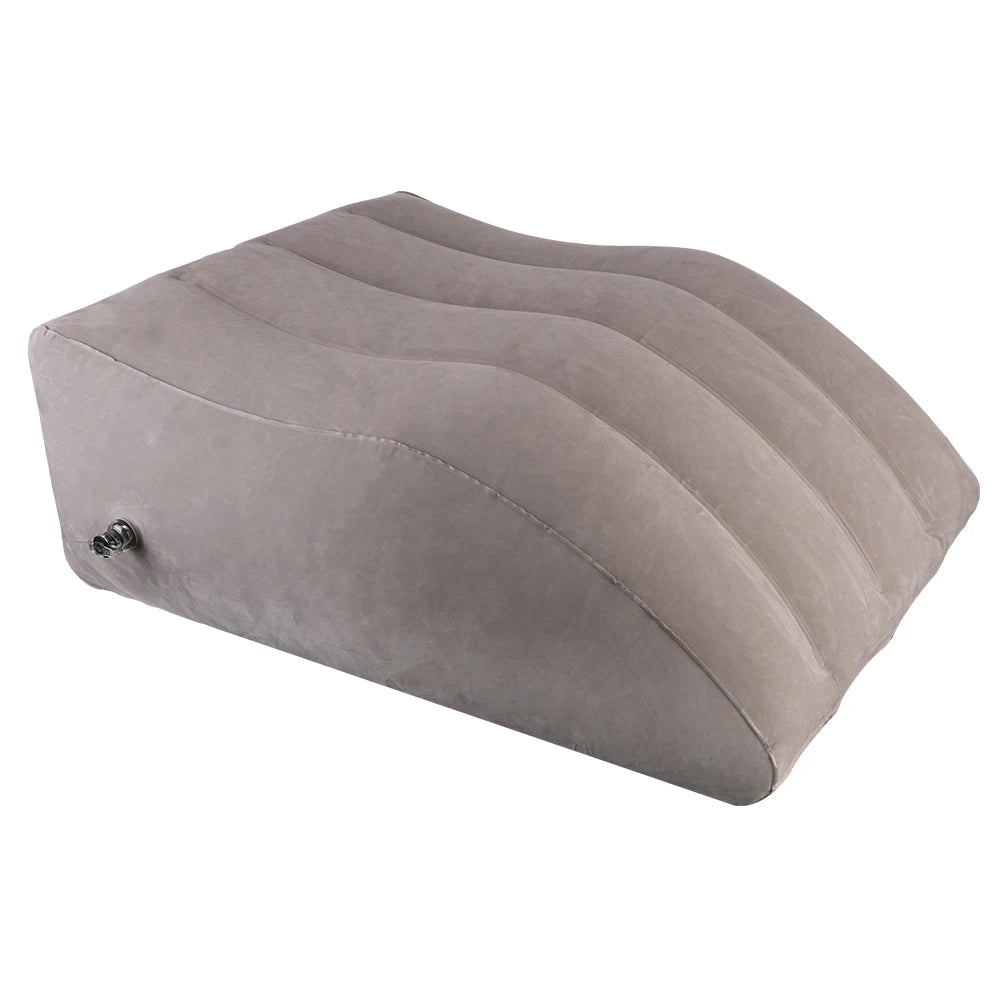 Inflatable PVC Leg Pillow – Portable Wedge Cushion for Knee and Foot Elevation