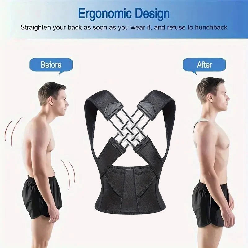 Smart Posture Corrector – Sit Straighter, Feel Better