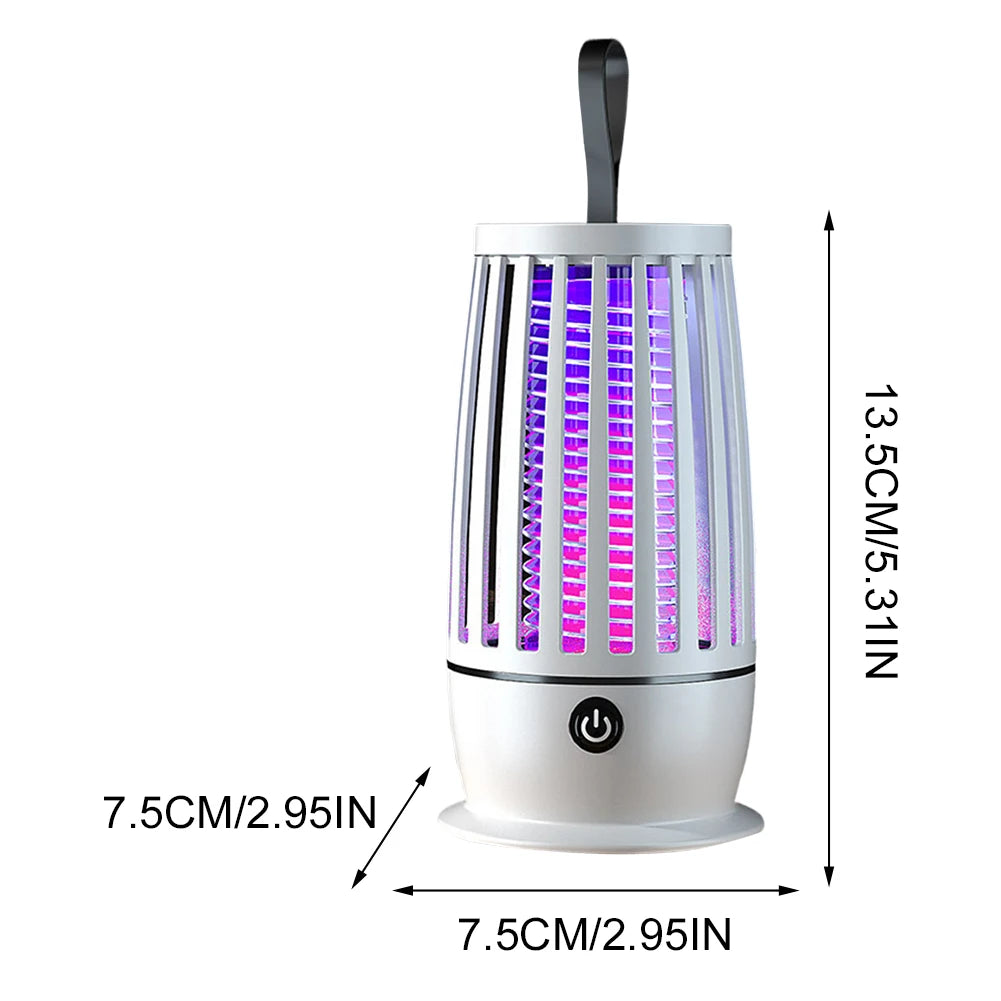 BuzzAway™ USB Rechargeable Electric Mosquito Swatter & Fly Trap with Night Light