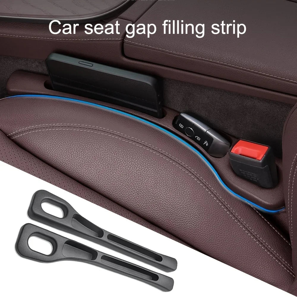2pc Car Seat Gap Filler & Organizer β Waterproof PU Leather with Dual Grooves