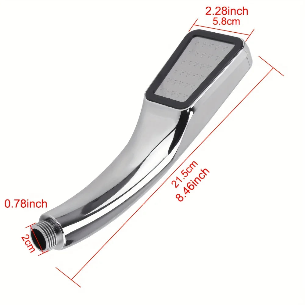 High-Pressure Ionic Shower Head β Water Saving Spa Experience