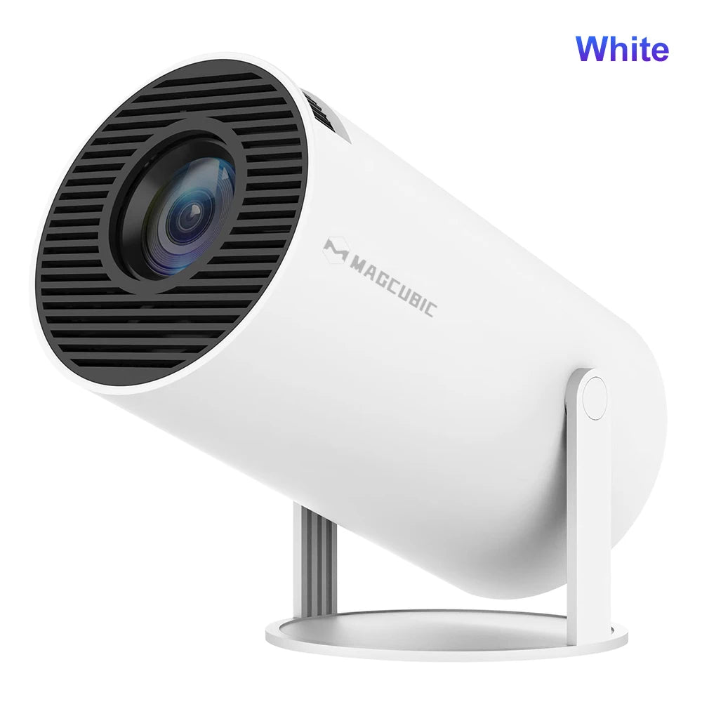 Magcubic HY300 Pro Smart Mini Projector – 4K Support, Android 11, Dual WiFi, 180° Rotation, Portable Home Cinema