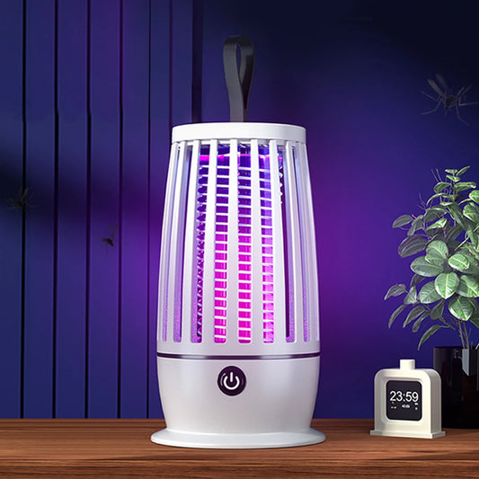 BuzzAway™ USB Rechargeable Electric Mosquito Swatter & Fly Trap with Night Light
