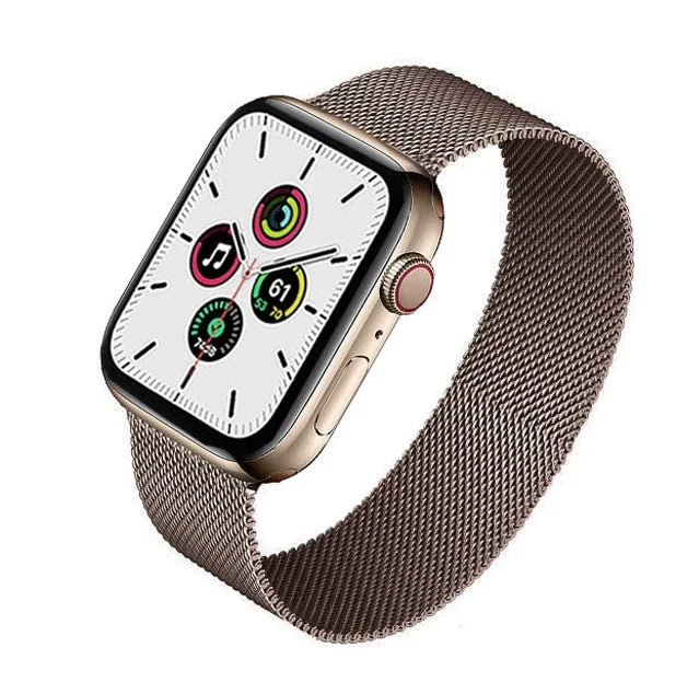 Milanese Loop for Apple Watch Band - Compatible with 38mm, 40mm, 41mm, 42mm, 44mm, 45mm, 49mm, Series 9, 8, 7, 6, SE, 5, 4, 3, Ultra 2 - Pride Bracelet
