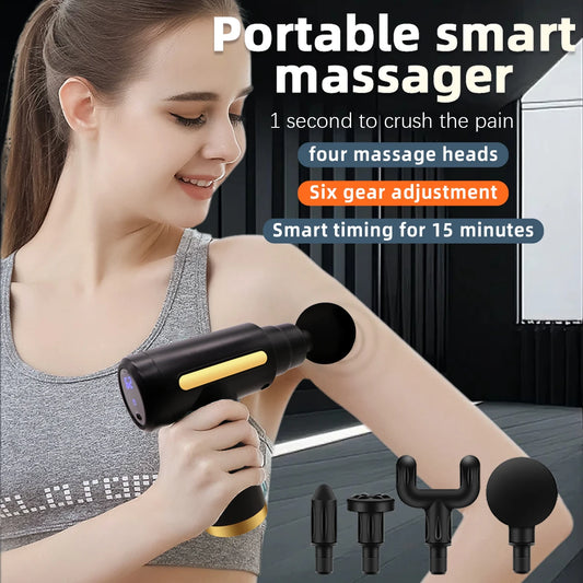 Portable Mini Massage Gun – Handheld Deep Tissue Muscle Massager for Pain Relief & Recovery