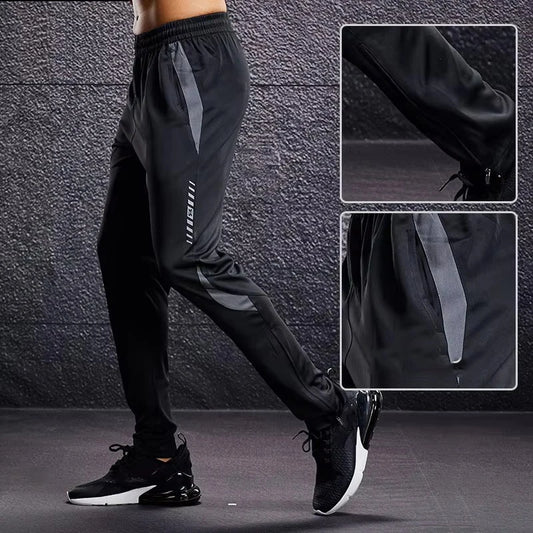 Men’s Performance Jogger Pants – Zipper Pockets, Lightweight, Athletic Fit