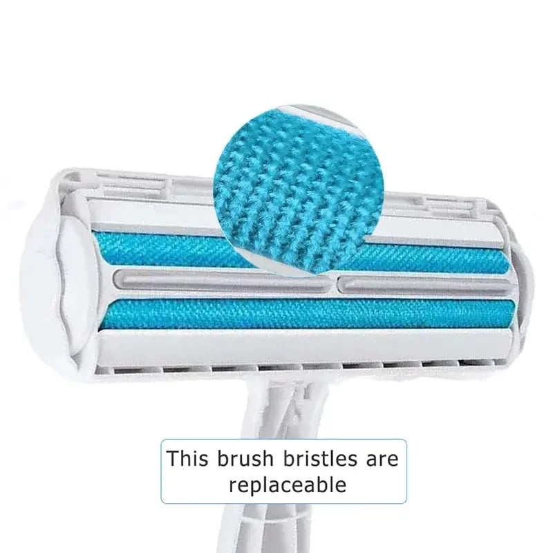 One-Hand Pet Hair Remover Roller – Self-Cleaning Lint Roller for Dogs & Cats