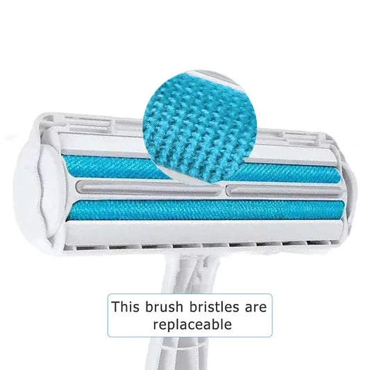 One-Hand Pet Hair Remover Roller – Self-Cleaning Lint Roller for Dogs & Cats
