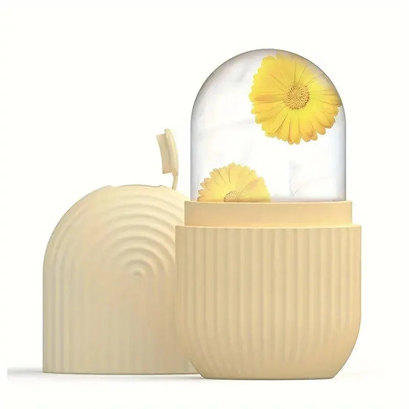 Silicone Ice Face Roller – Reusable Beauty Ice Ball for Contouring, Puffiness & Acne Relief