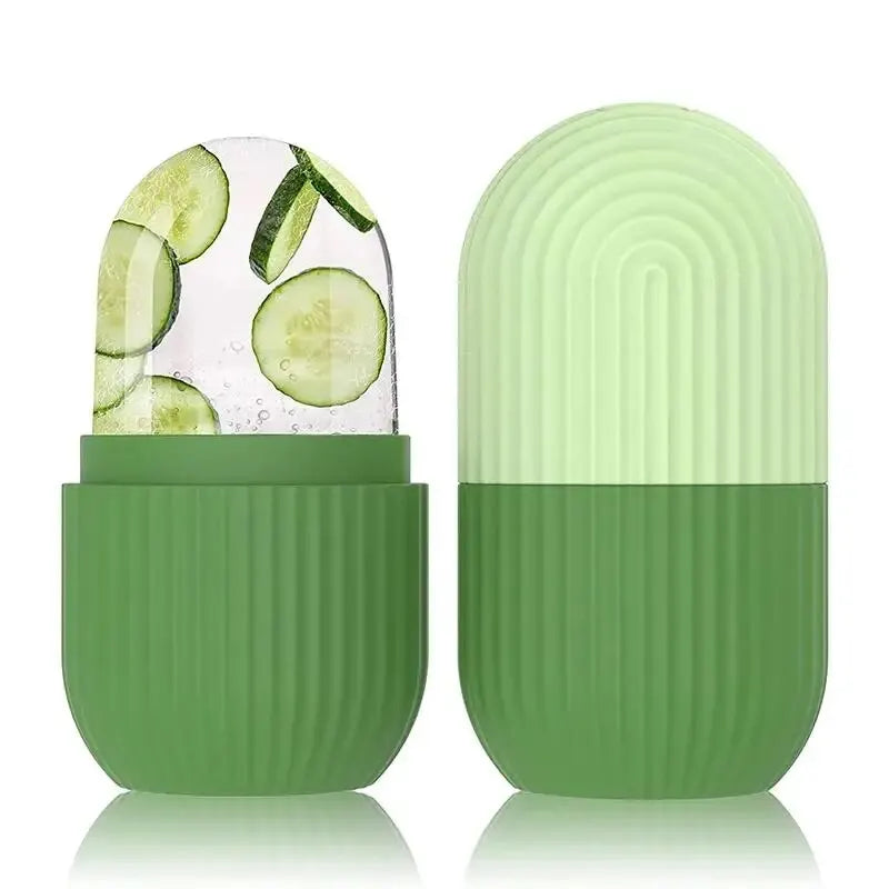 Silicone Ice Face Roller – Reusable Beauty Ice Ball for Contouring, Puffiness & Acne Relief