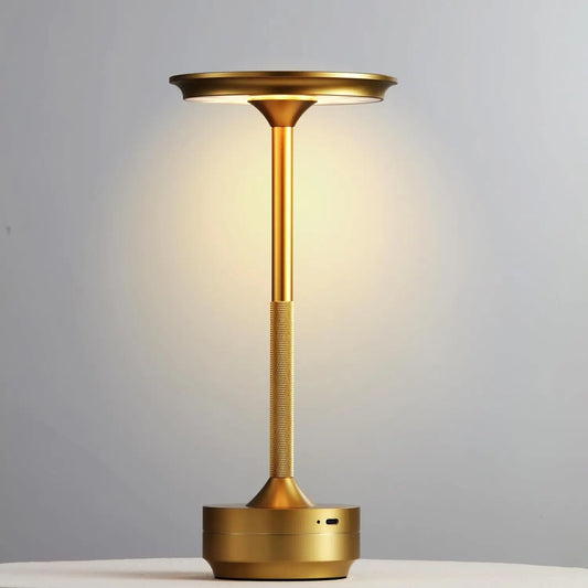 Classic Touch Sensor LED Desk Lamp – Rechargeable, Cordless, 3-Color Adjustable Temperatures, Modern LED Night Light