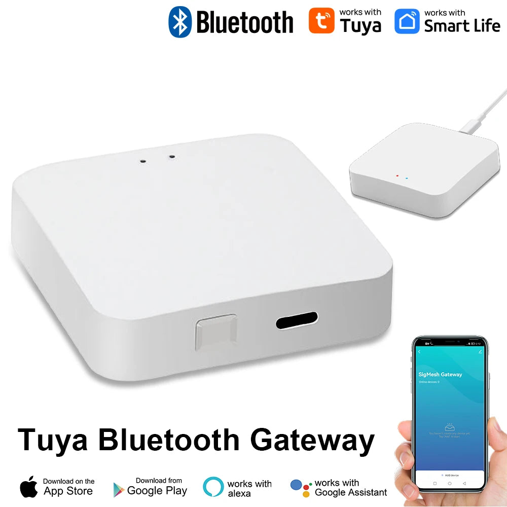 Smart Bluetooth Temperature & Humidity Sensor – Tuya App Compatible