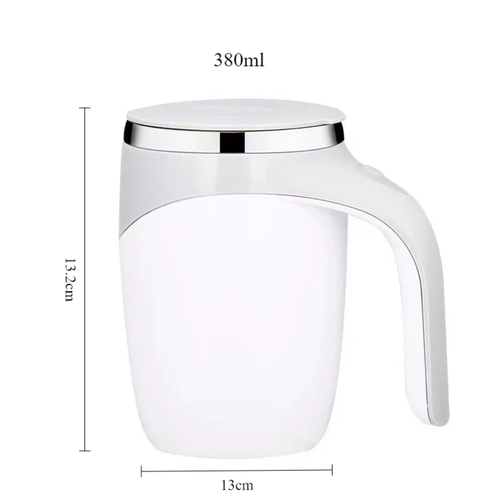 Self-Stirring Magnetic Coffee Mug – 12oz Auto-Mixing Cup for Home, Office & Travel