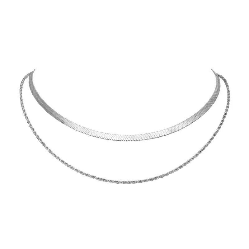 Minimalist Stainless Steel Cross Necklace – Gold Pendant for Men & Women