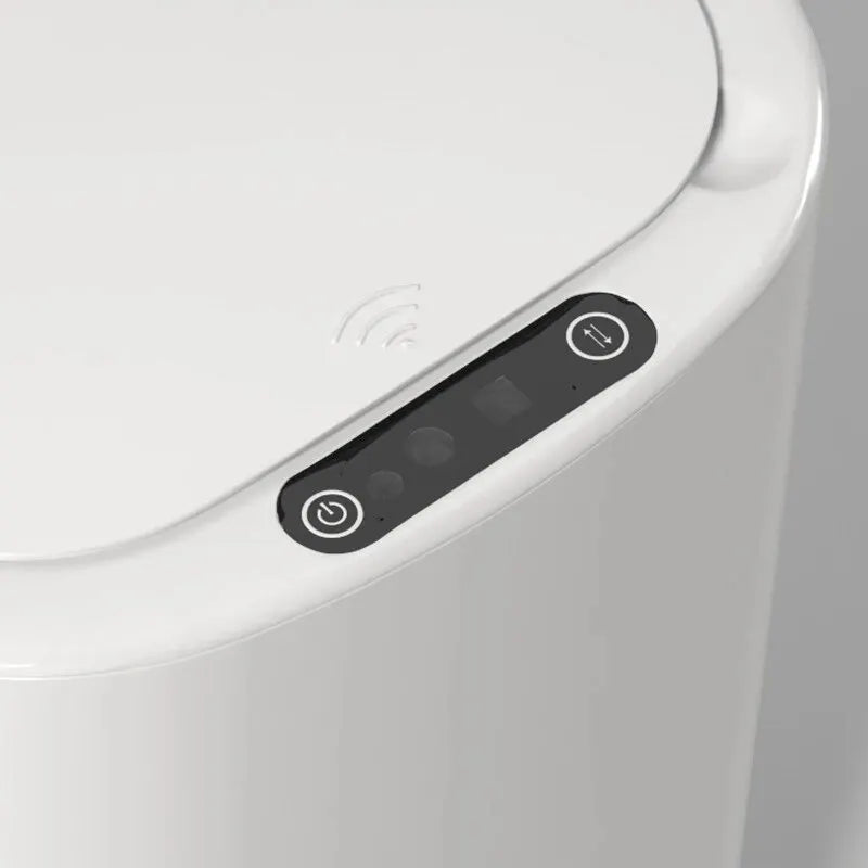 Smart Sensor Trash Can – Touchless 12L Electric Bin for Kitchen & Bathroom
