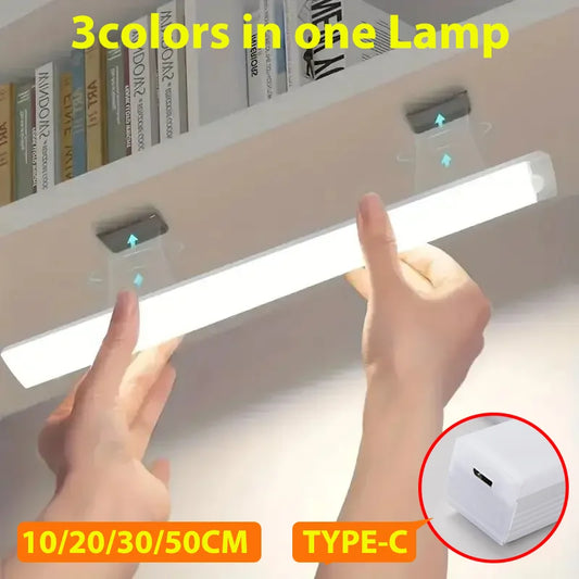 GlowStep™ Rechargeable Motion Sensor LED Light – Wireless Backlight for Cabinets, Stairs & More