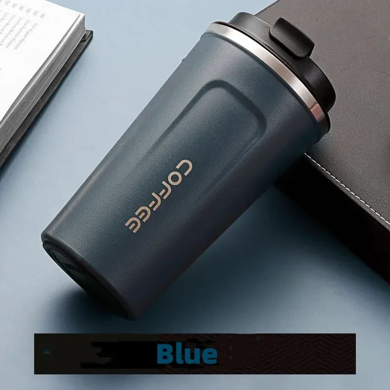 Smart Stainless Steel Coffee Tumbler with Temperature Display – 380ml / 510ml Thermos Travel Mug
