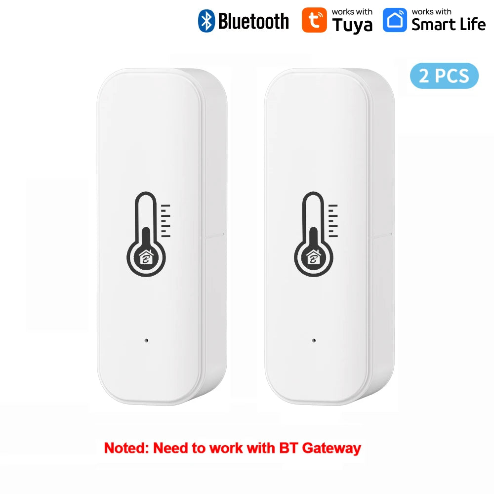 Smart Bluetooth Temperature & Humidity Sensor – Tuya App Compatible