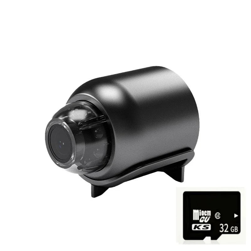 X5 Mini HD 1080P WiFi Camera – Compact Smart Security Cam with Loop Recording for Home & Outdoor Use