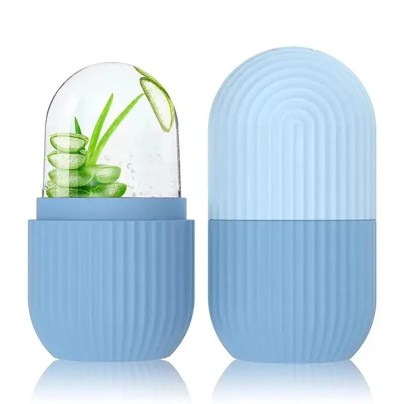 Silicone Ice Face Roller – Reusable Beauty Ice Ball for Contouring, Puffiness & Acne Relief